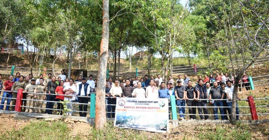 Review meeting for LICA project villages was held in Mokokchung on April 11.